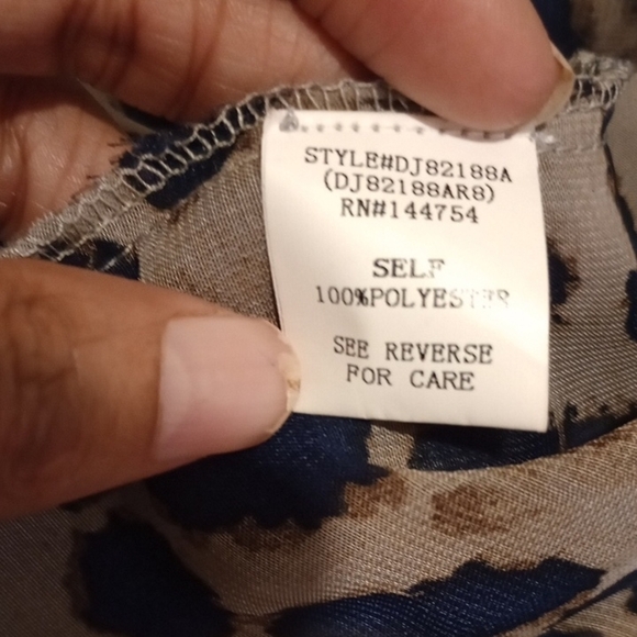 Leopard Print Sheer Kimono - Picture 5 of 5